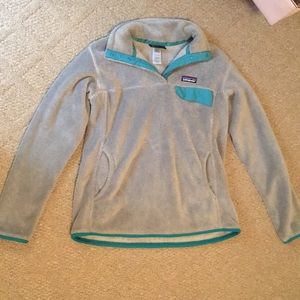 Gray Patagonia pullover